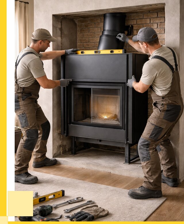 Установка каминных топок в Верхнем Уфалее под ключ от 18421 р. | ЭриданВрф