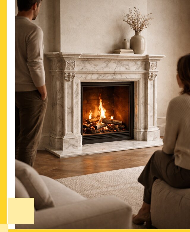 Мраморные камины под ключ в Верхнем Уфалее от 255850 р. | ЭриданВрф