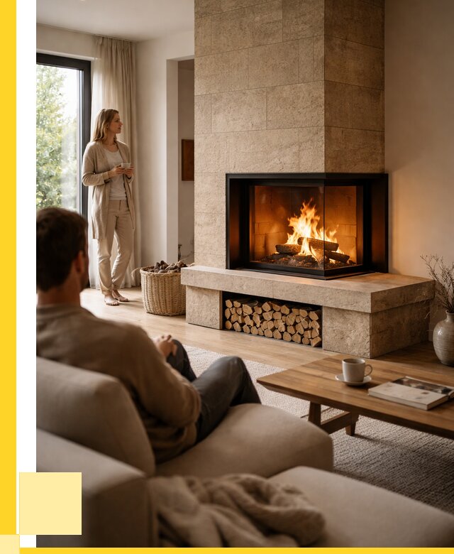 Угловые камины из кирпича установка в Верхнем Уфалее от 153510 р. ЭриданВрф