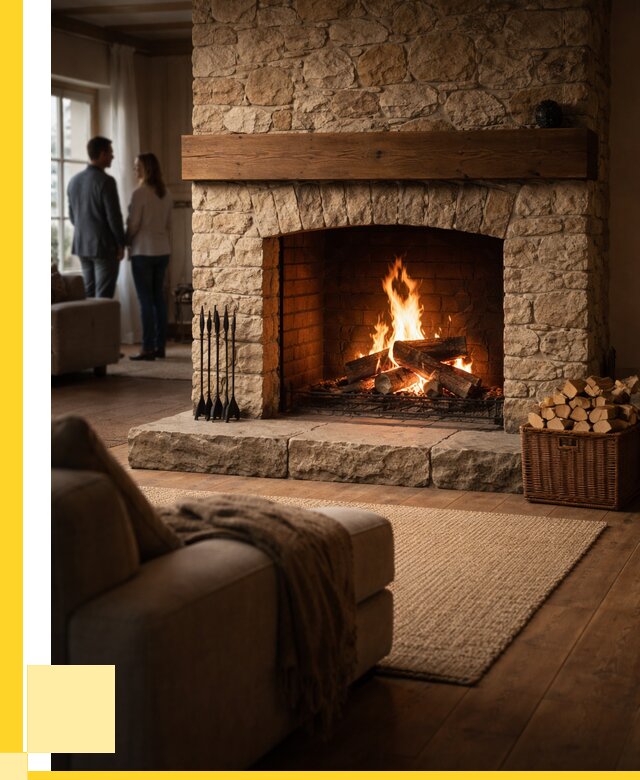 Открытые камины под ключ в Верхнем Уфалее от 153510 р. ЭриданВрф