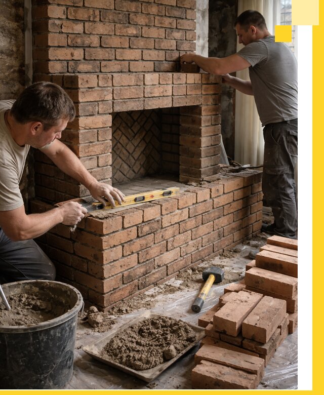 Изготовление и установка кирпичных каминов в Верхнем Уфалее