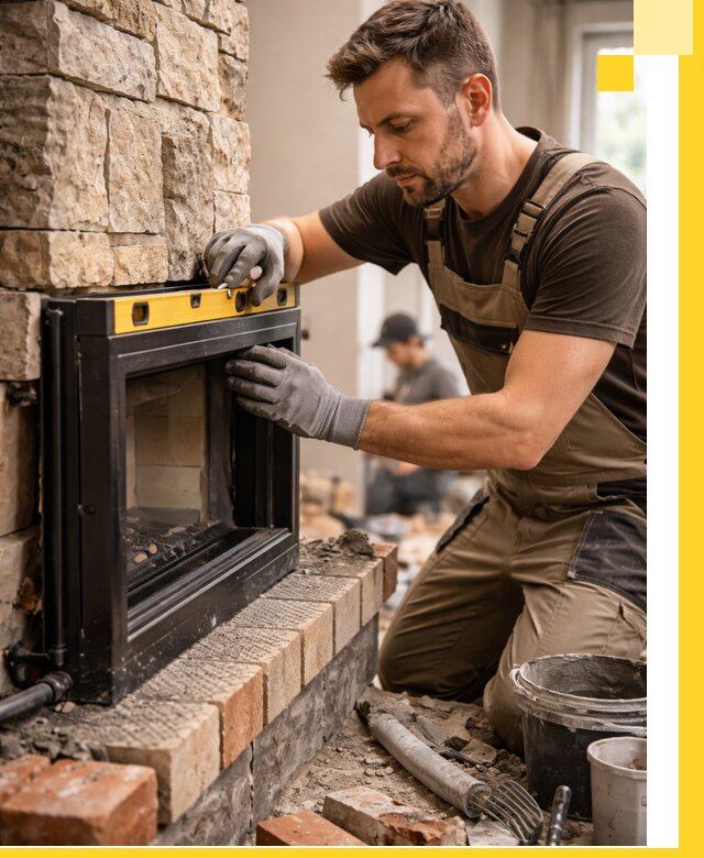 Дровяные камины под ключ в Верхнем Уфалее: монтаж, обустройство