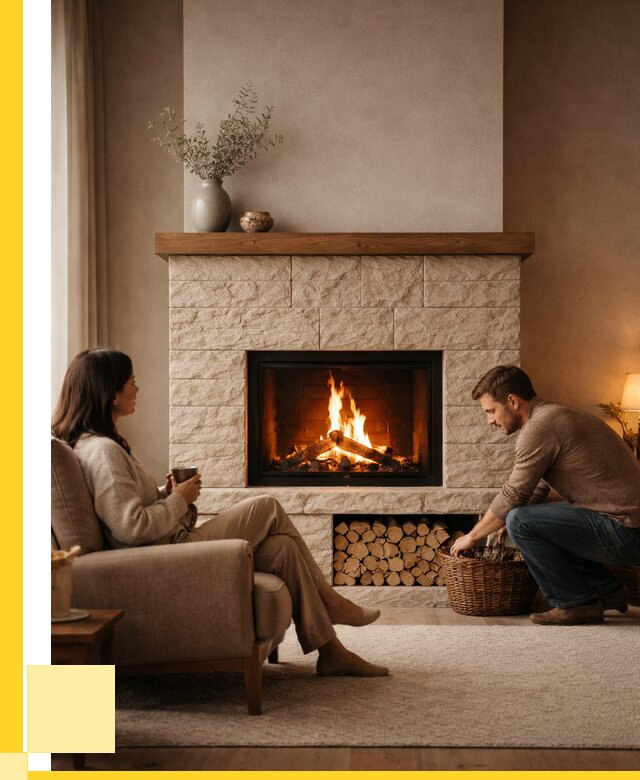 Камины для дома в Верхнем Уфалее под ключ от 153510 р. | ЭриданВрф