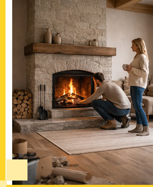 Камины для загородного дома в Верхнем Уфалее от 358190 р., ЭриданВрф