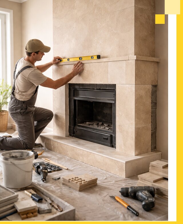 Установка и монтаж каминов в частном доме под ключ в Верхнем Уфалее