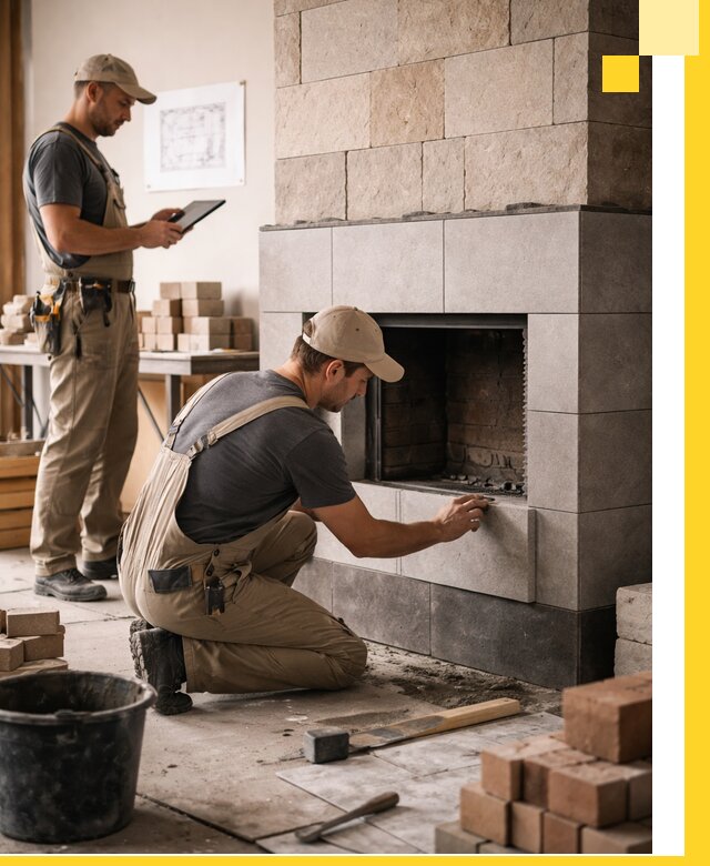 Индивидуальные проекты каминов и каминных систем в Верхнем Уфалее