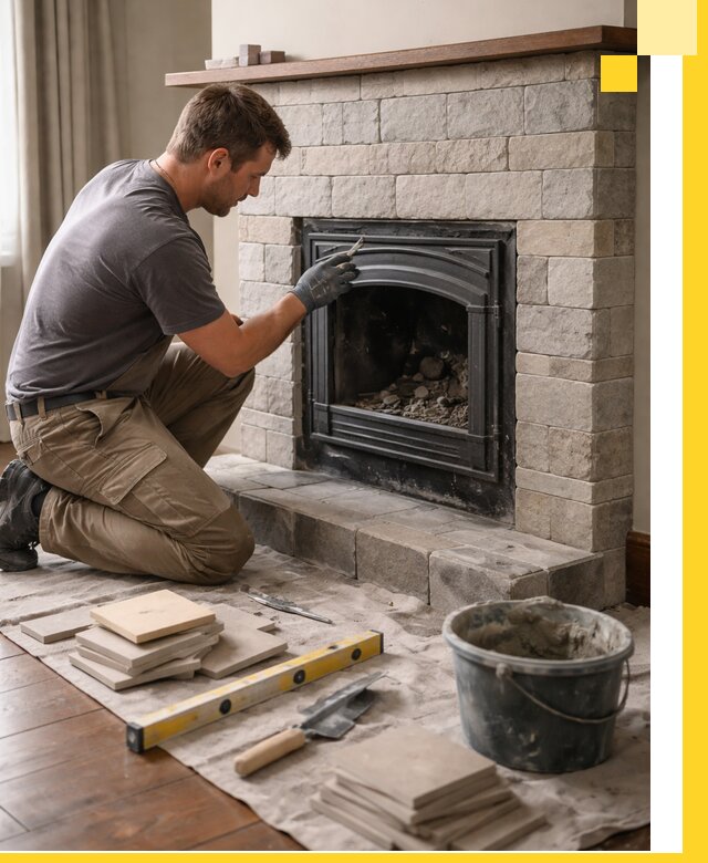 Профессиональный ремонт каминов в Верхнем Уфалее восстановление и сервис