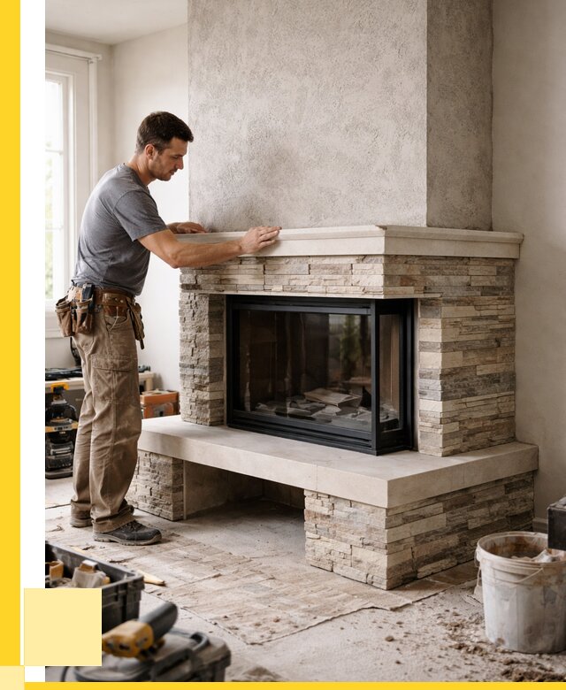 Изготовление каминов под ключ в Верхнем Уфалее от 153510 р. | ЭриданВрф