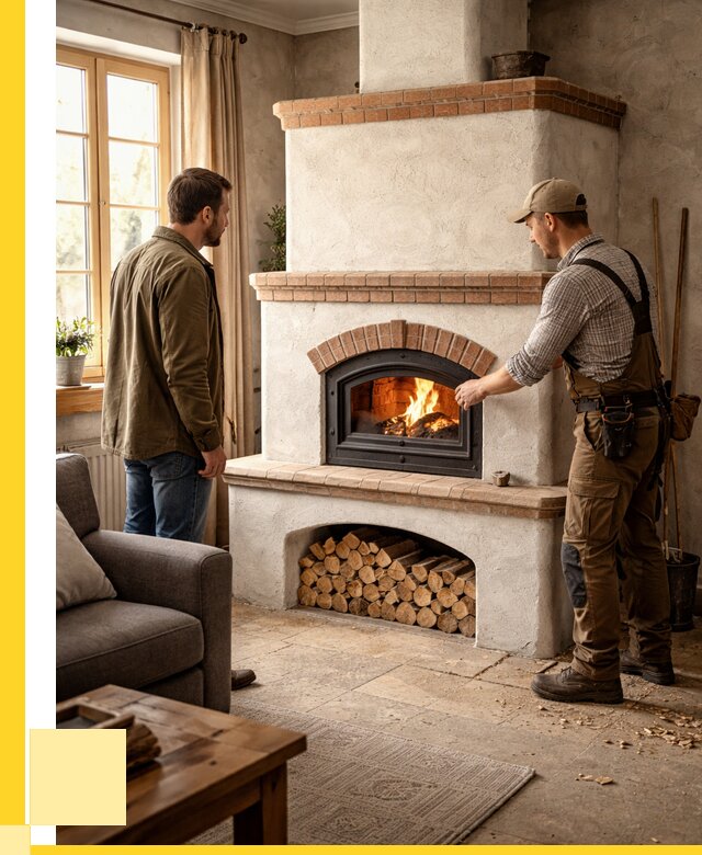 Печи камины в Верхнем Уфалее: кирпичные, изразцовые от 61404 р. | ЭриданВрф