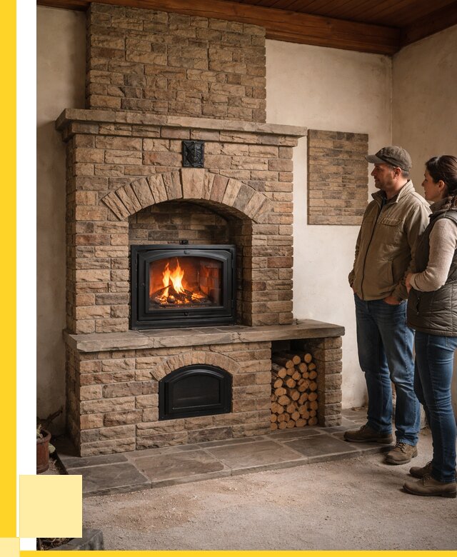 Кирпичная печь под ключ в Верхнем Уфалее от 153510 р. | ЭриданВрф