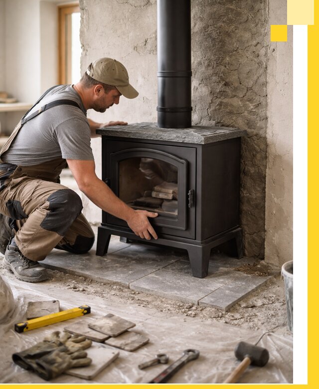 Профессиональный монтаж печей и каминов в Верхнем Уфалее под ключ