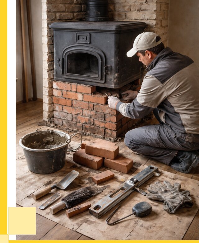 Ремонт печей в Верхнем Уфалее от 12281 р., услуги печника ЭриданВрф