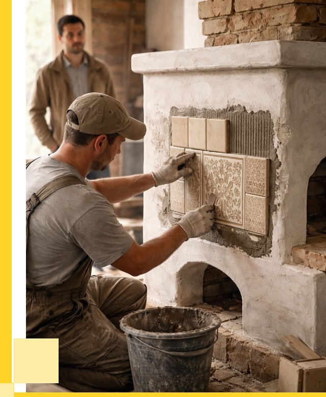 Отделка печей и банных печей в Верхнем Уфалее от 35819 р. | ЭриданВрф