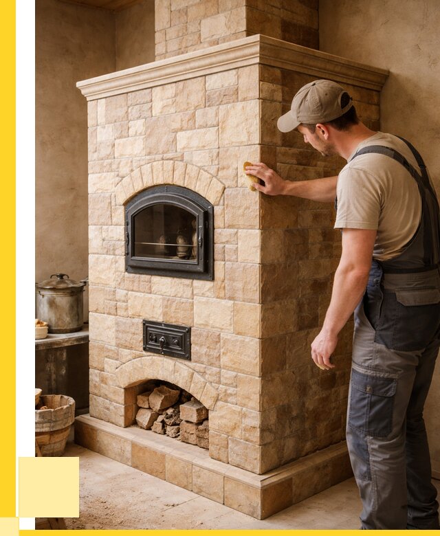 Облицовка печей в Верхнем Уфалее от 4605 р. под ключ | ЭриданВрф