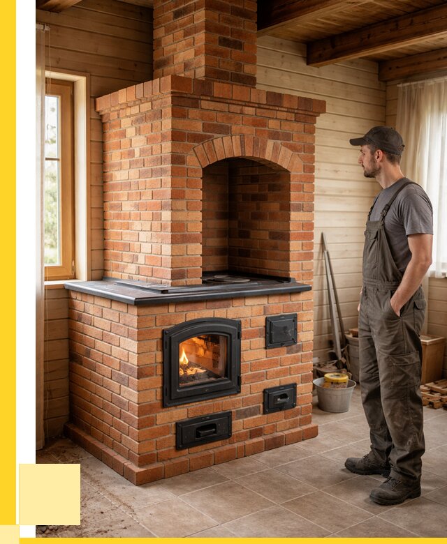 Кирпичные печи в Верхнем Уфалее: купить от 153510 р. | ЭриданВрф