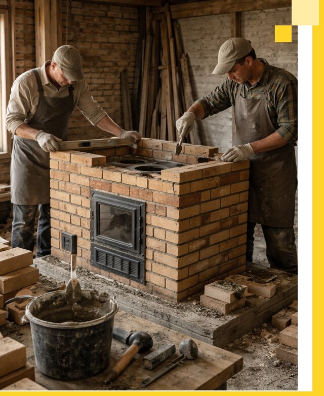 Изготовление и установка варочных печей под ключ в Верхнем Уфалее