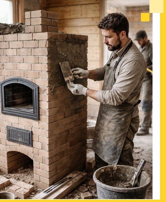 Изготовление и установка печей-шведок под ключ в Верхнем Уфалее