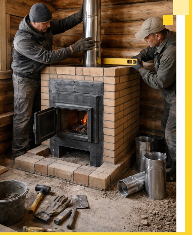 Проектирование, изготовление и установка банных печей в Верхнем Уфалее