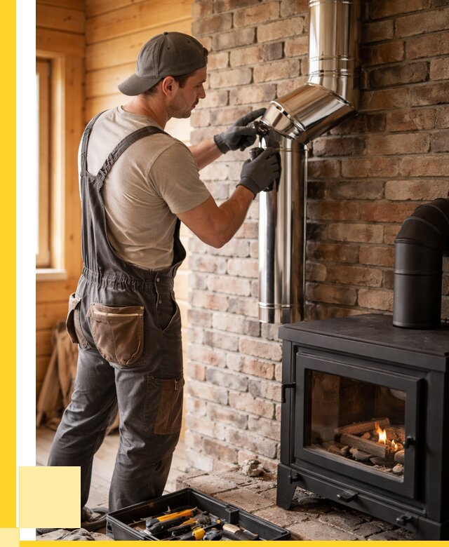 Монтаж дымоходов для печей в Верхнем Уфалее от 7676 р. | ЭриданВрф