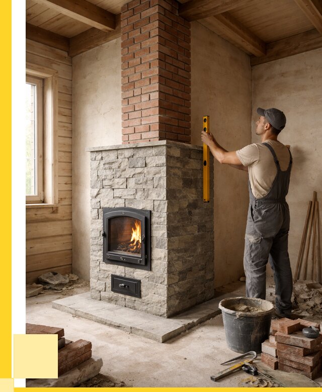 Печи и дымоходы под ключ в Верхнем Уфалее от 46053 р., ЭриданВрф