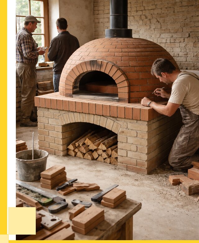 Помпейская печь дровяная для пиццы в Верхнем Уфалее | ЭриданВрф от 204680 р.