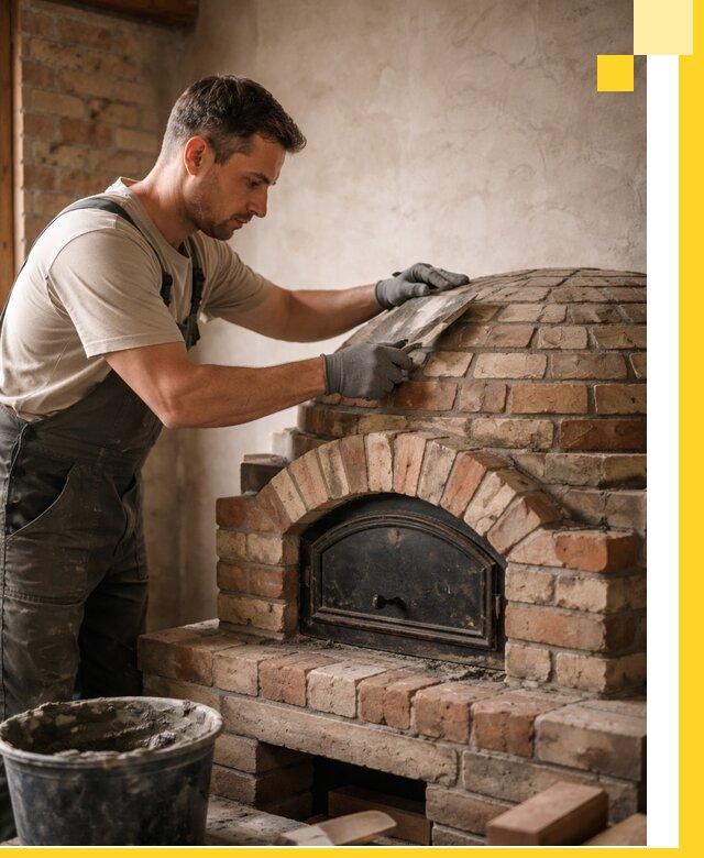 Изготовление и монтаж помпейских печей на заказ в Верхнем Уфалее