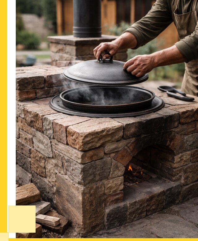 Печи для казана в Верхнем Уфалее по цене от 18421 р. | ЭриданВрф