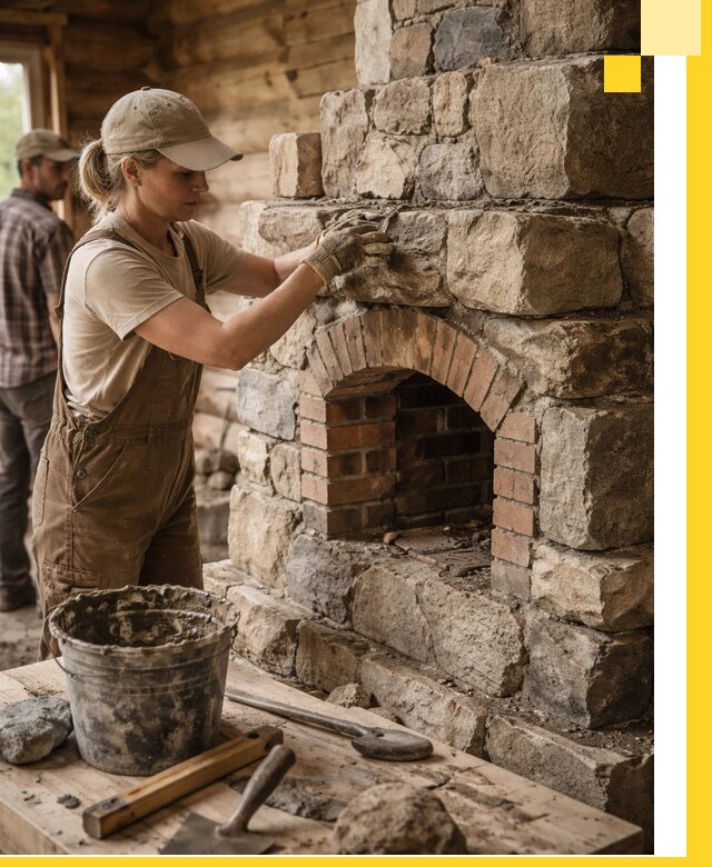 Каменные печи на заказ и монтаж в Верхнем Уфалее, долговечные решения