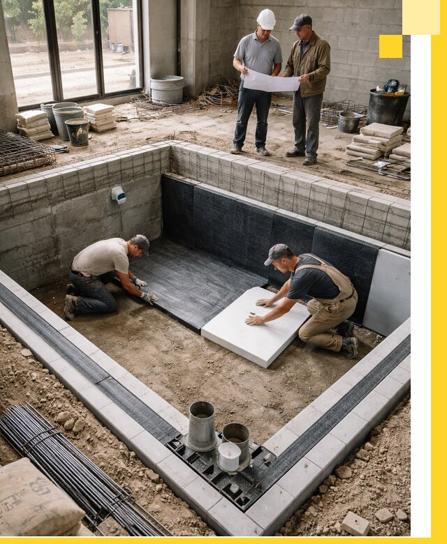 Проекты частных и общественных бассейнов под ключ в Верхнем Уфалее