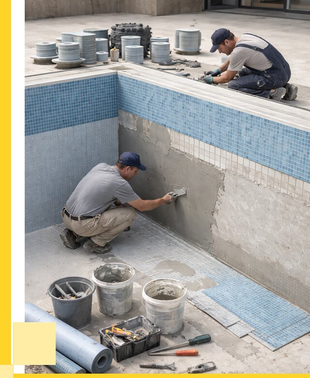 Ремонт и обслуживание бассейнов в Верхнем Уфалее от 25585 р. | ЭриданВрф