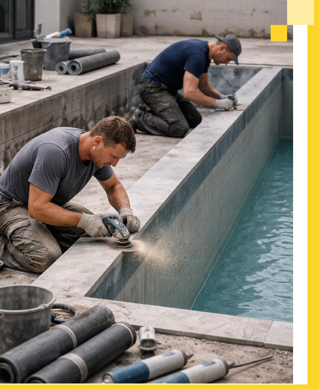 Профессиональный ремонт бассейнов под ключ в Верхнем Уфалее