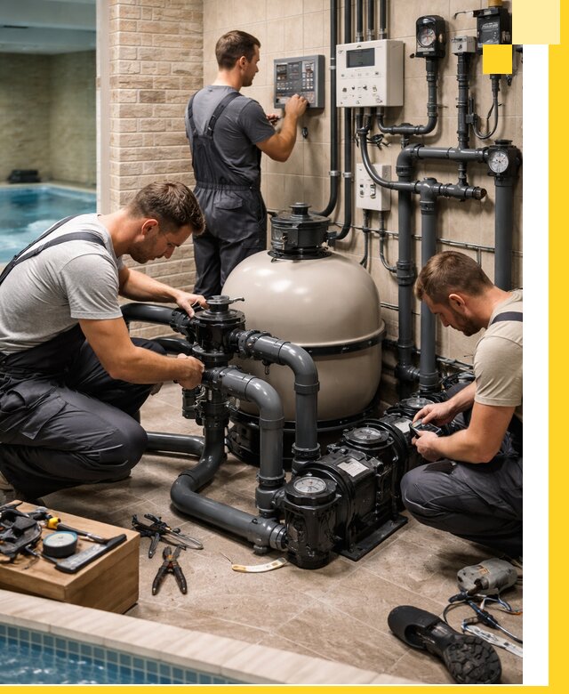 Комплексное оборудование для бассейнов под ключ в Верхнем Уфалее