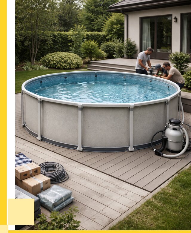 Купить каркасные бассейны в Верхнем Уфалее от 46053 р. | ЭриданВрф