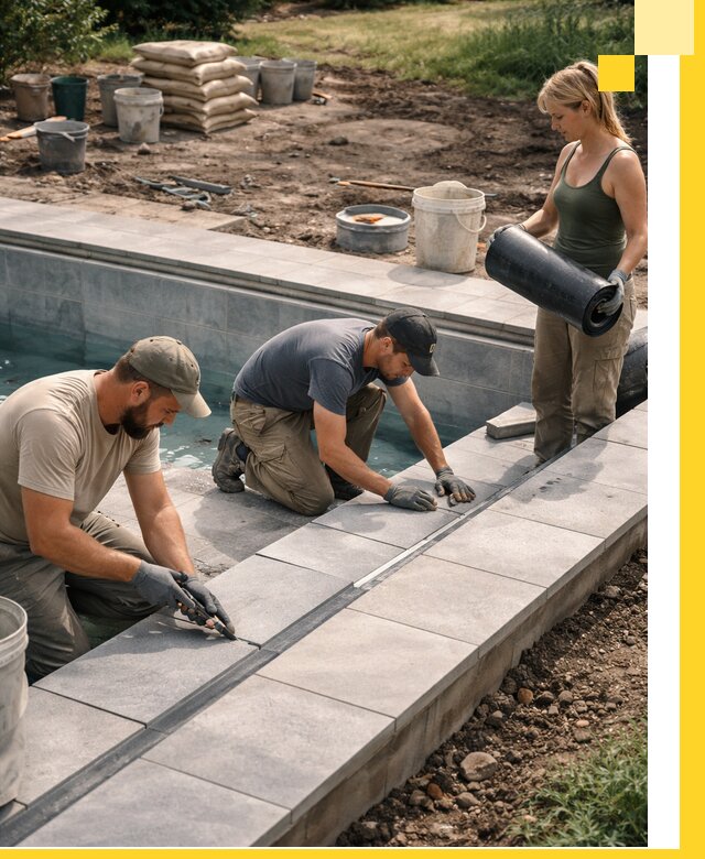 Строительство и монтаж уличных бассейнов под ключ в Верхнем Уфалее