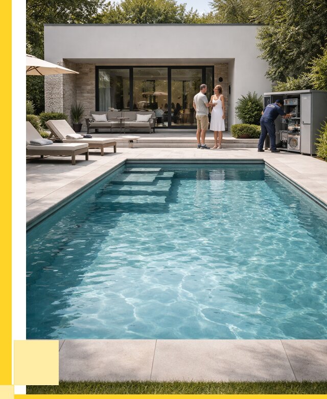 Бассейн в доме в Верхнем Уфалее под ключ от 1228080 р. | ЭриданВрф