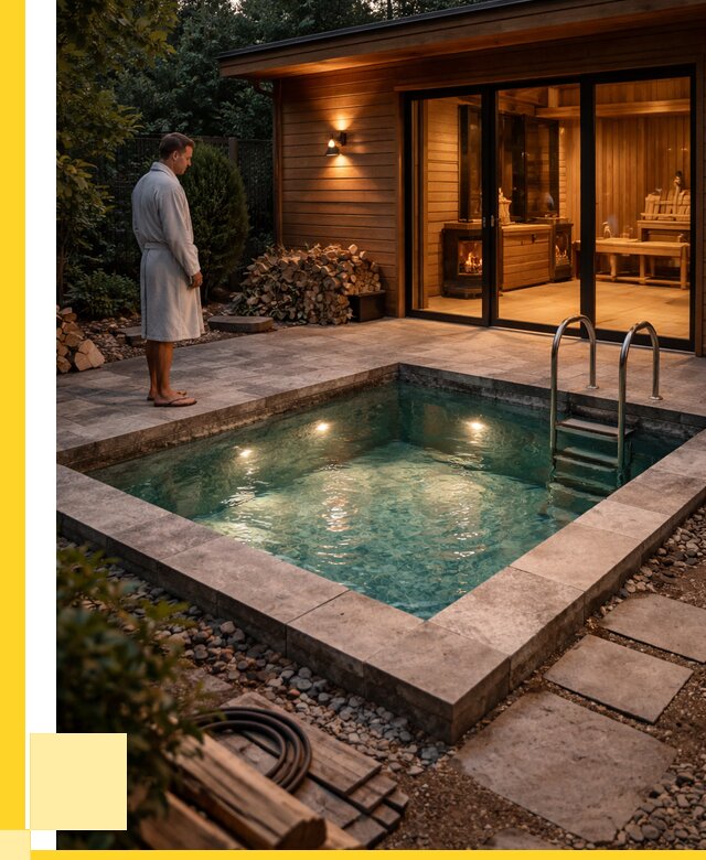 Бани с бассейном под ключ в Верхнем Уфалее от 97223 р. | ЭриданВрф