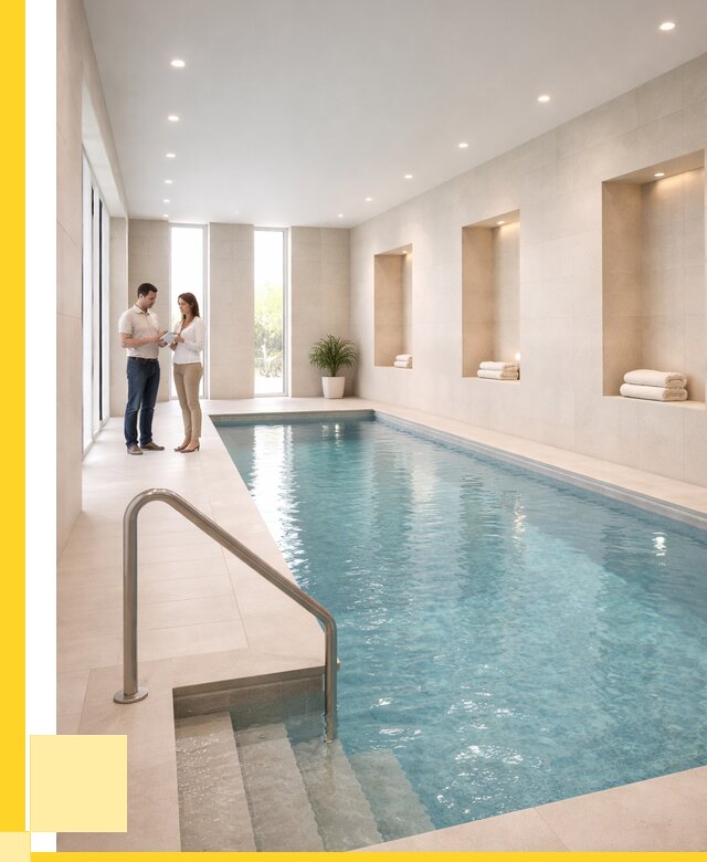 Бассейны в помещении под ключ в Верхнем Уфалее от 1535100 р. | ЭриданВрф