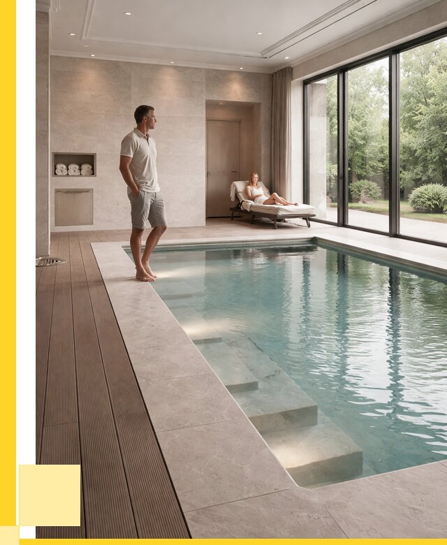 Бассейны в коттедже под ключ в Верхнем Уфалее от 1228080 р. | ЭриданВрф