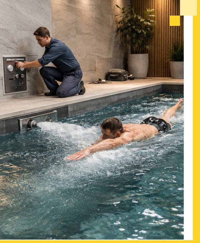 Проектирование и монтаж бассейнов с противотоком в Верхнем Уфалее