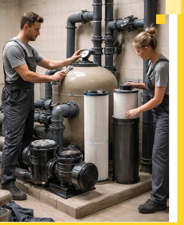 Фильтры и системы фильтрации для бассейнов в Верхнем Уфалее