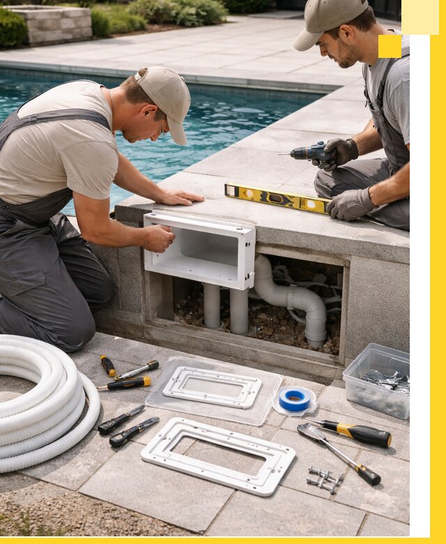 Поставка и установка скиммеров для бассейнов в Верхнем Уфалее