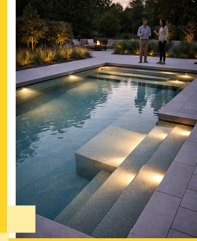 Освещение бассейнов в Верхнем Уфалее под ключ от 25585 р. | ЭриданВрф