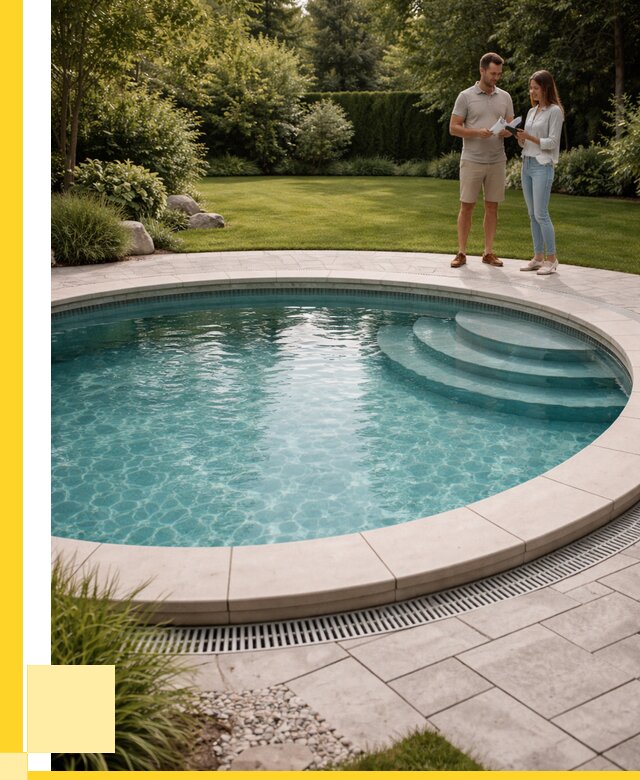 Круглые каркасные бассейны купить в Верхнем Уфалее от 255850 р. | ЭриданВрф