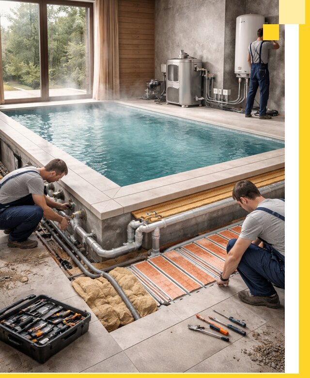 Проектирование и строительство тёплых бассейнов в Верхнем Уфалее