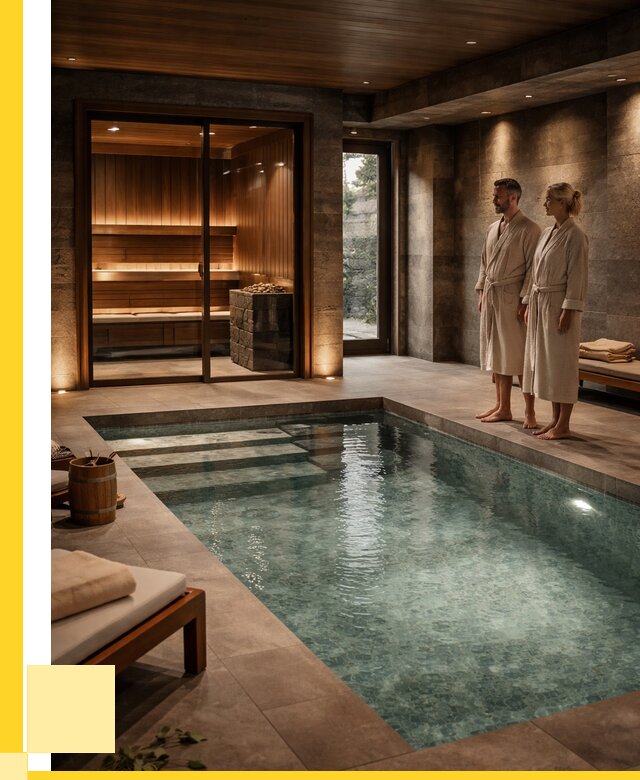 Сауна с большим бассейном в Верхнем Уфалее от 1228080 р. ЭриданВрф