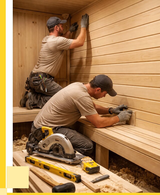 Обшивка саун вагонкой в Верхнем Уфалее от 2559 р. | ЭриданВрф