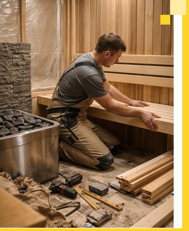 Сауны для дома под ключ с проектированием и монтажом в Верхнем Уфалее