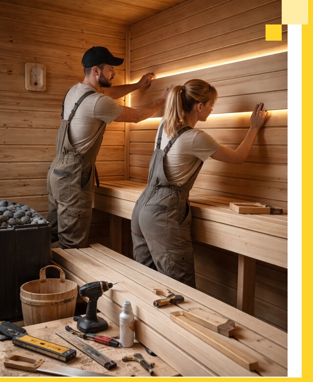 Дизайн саун и бань под ключ с индивидуальным проектом в Верхнем Уфалее