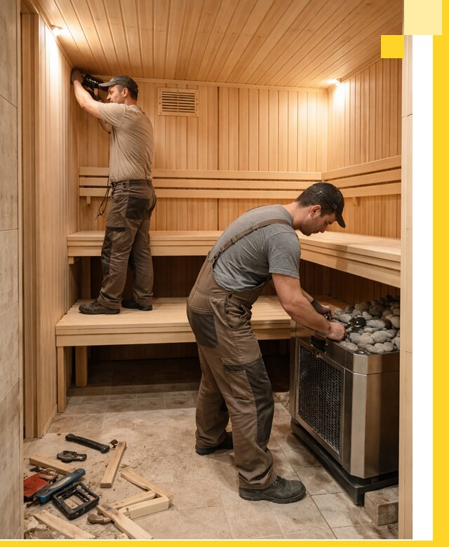 Купить сауну под ключ в Верхнем Уфалее с монтажом и гарантией