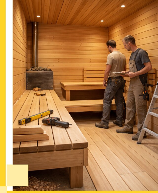 Отделка бань и саун в Верхнем Уфалее по цене от 4605 р. | ЭриданВрф